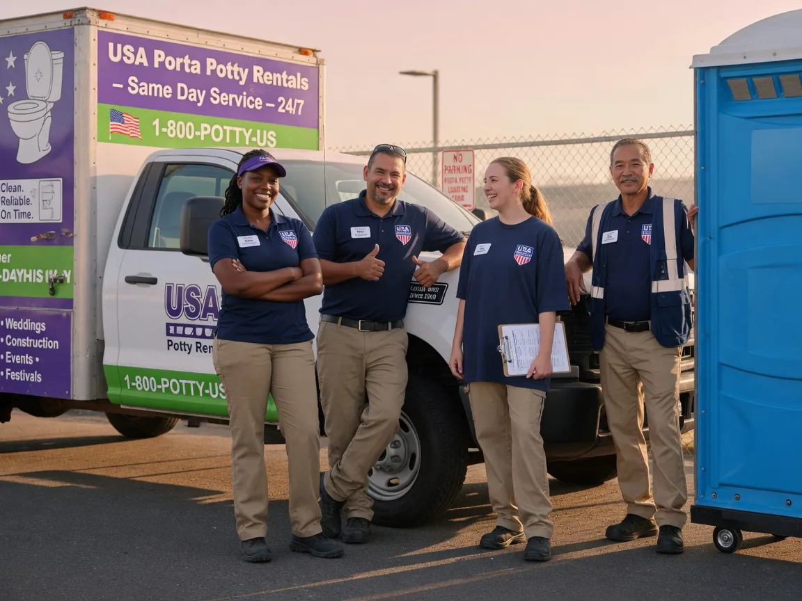 Porta Potty Rental company in Fremont, MI